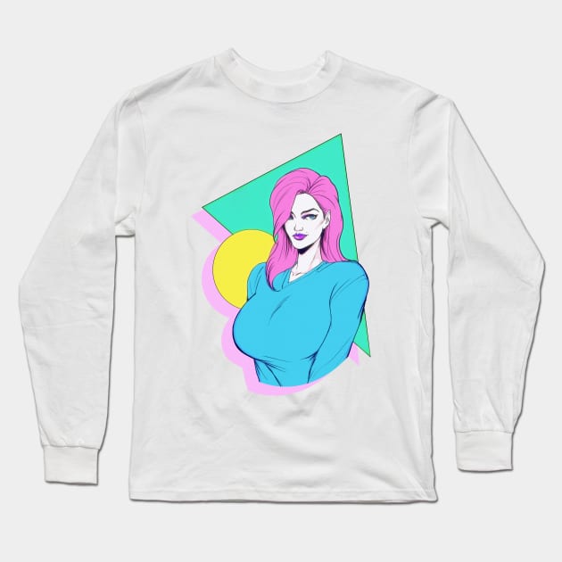 Feelin' Times Long Sleeve T-Shirt by Pablo Romero Art